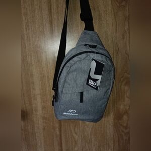 SALE Gray Men's Sling Bag